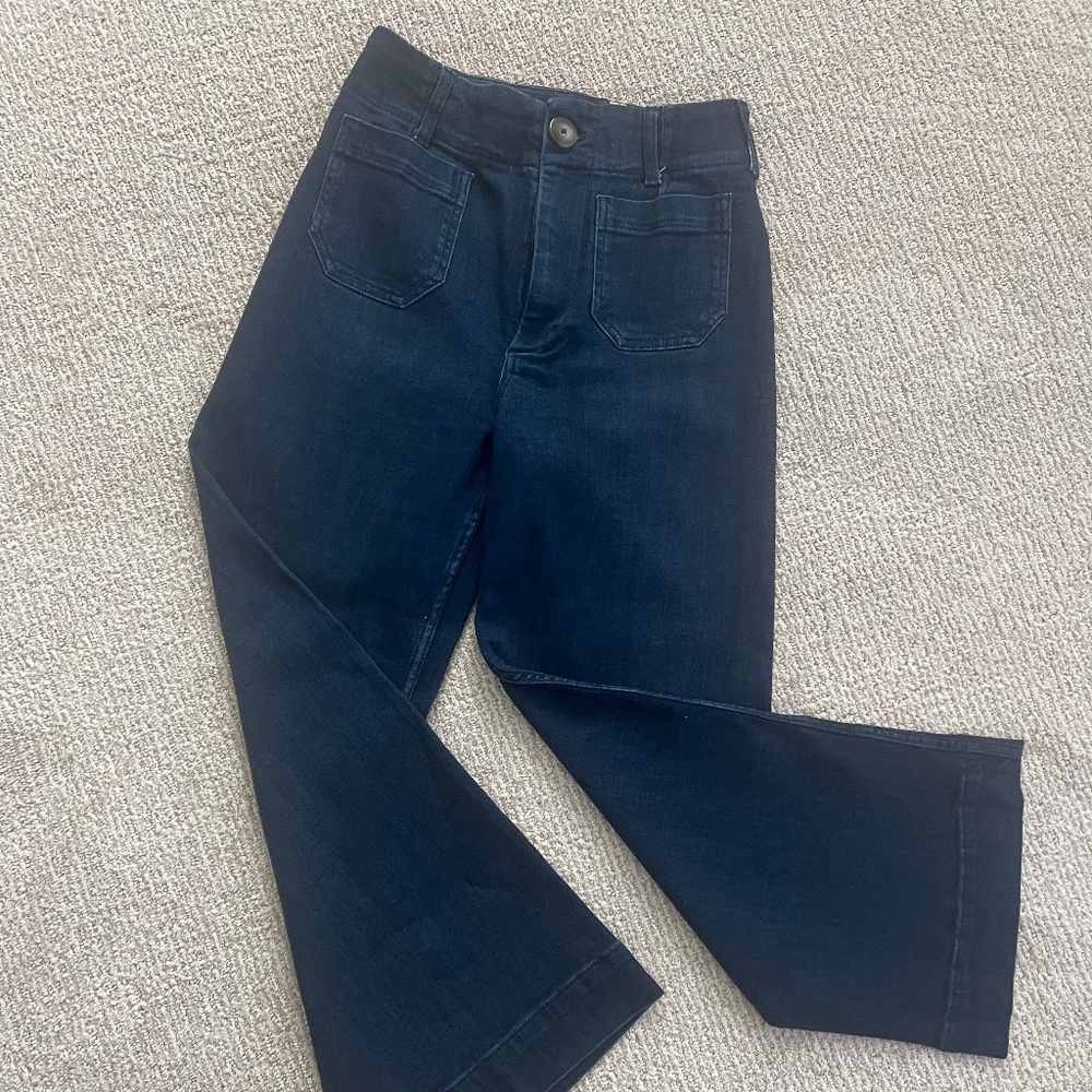 Colette Cropped Jeans by Maeve